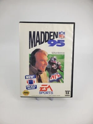 Madden NFL '95 (Sega Genesis, 1994) Complete in box | Tested - Image 1 of 4