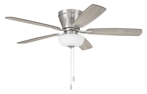 Craftmade Lighting WHL52BNK5C1 Wheeler - 5 Blade Flush Mount Ceiling Fan with - Picture 1 of 4