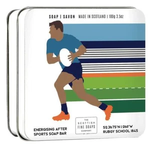 Scottish Fine Soaps Magnesium Enriched After Sports Rugby Soap Bar & Tin Gift - Picture 1 of 1