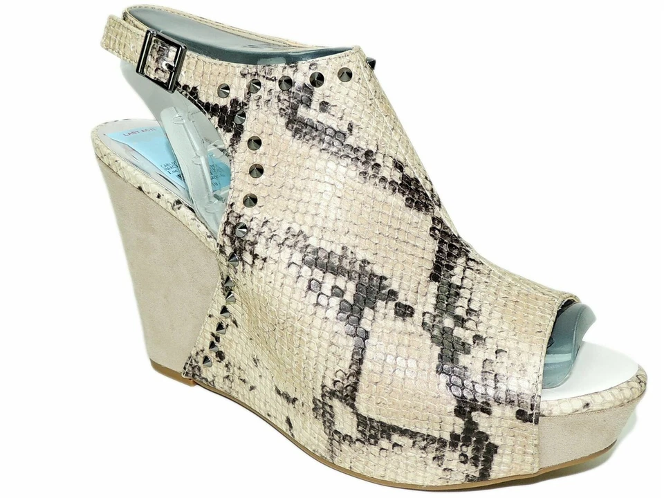 Carlos by Carlos Santana Women's Marcia Wedge Sandals Natural Size 6 M