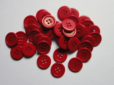 20mm 0.78" 50pcs 4-Holes Round Resin Sewing Clothes Buttons Diy Craft Sell Off - Image 1 of 4