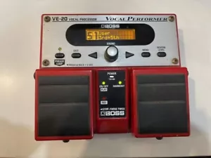 Boss VE-20 Vocal Processor Multi-Effects Vocal Effector Performer USED - Picture 1 of 4