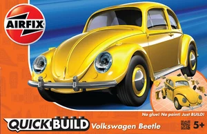 Airfix J6023 VW Beetle Auto Modell Bausatz, Quick Build - Steckbausatz - Picture 1 of 4