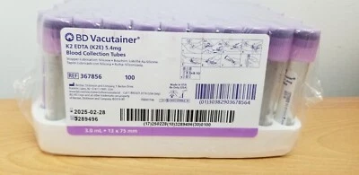 BECTON-BIO 13x75 3mL Lav Top Tubes