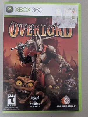 Overlord (Microsoft Xbox 360, 2007) CIB w Manual - Image 1 of 3