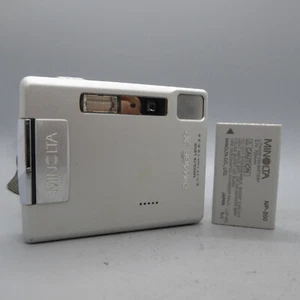 Minolta Dimage Xt 3.2MP Compact Digital Camera Silver Tested - Picture 1 of 9