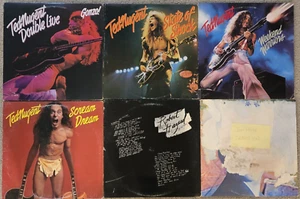 6 Album LP Vinyl Lot-Ted Nugent, John Waite, Robert Hazzard - Picture 1 of 4