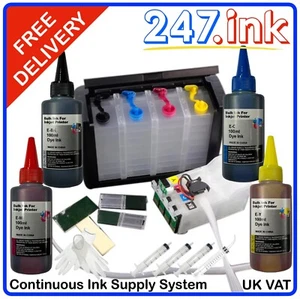 405XL CISS Ink Refill System Starter Kit For Epson WF7310 WF7830 non-oem - Picture 1 of 6
