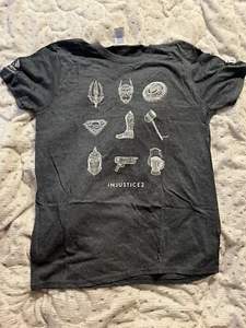 NEU Injustice 2 Promo T-Shirt E3 2016 Medium M DC NetherRealm Studios DC Comics - Bild 1 von 2
