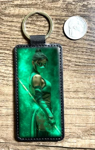 Jade Mortal Kombat Charm – MK Fan Gift, Retro Game Accessory | M025 - Picture 1 of 1