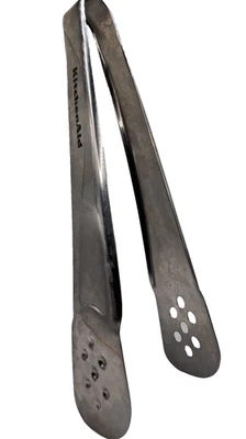 Pinzas para ensaladas de cocina de acero inoxidable Kitchenaid vintage 11" Foto 1 de 4