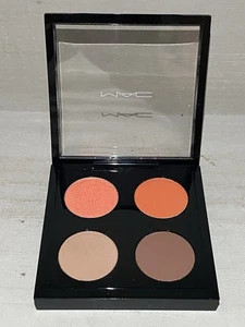 Mac Eye Shadow Palette X 4 Zhu Yun Wedge/corduroy New - Picture 1 of 3