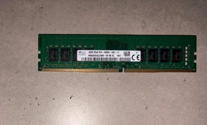 SK Hynix 16GB (1x16GB) 2Rx8 PC4-2666V Desktop Arbeitsspeicher HMA82GU6JJR8N DDR4 Ram - Bild 1 von 3