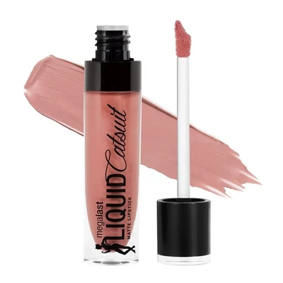 WET N WILD MegaLast Liquid Catsuit Matte Lipstick - Nudist Peach - Image 1 of 4