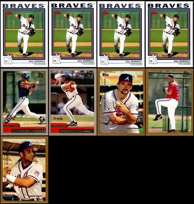 Lote de cartas Topps Traded & Rookies Atlanta Braves (9) - ITEM OBRIGATÓRIO - APENAS PARA... - Imagem 1 de 2
