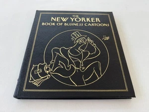 Easton Press THE NEW YORKER Book of Business Cartoons 2001 LEATHER Collectors Ed - Imagen 1 de 9