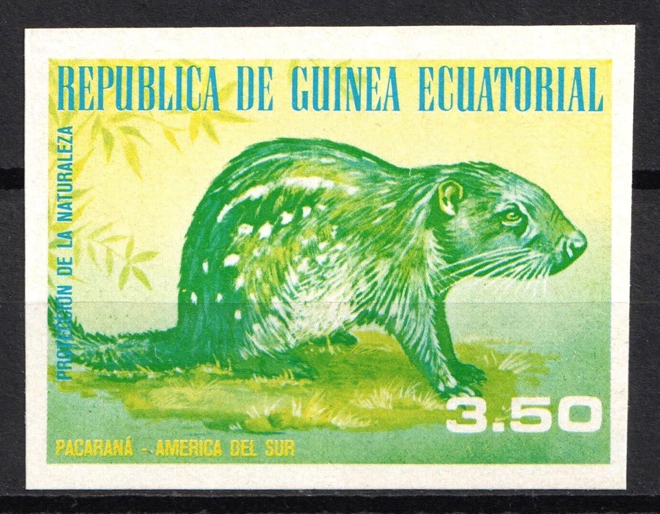 1977 3.50e Equatorial Guinea, Green PROOF of Mi. 1251, MNH - Image 1 of 1