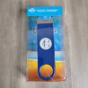 CORONA EXTRA 7" BEER BOTTLE OPENER WRENCH W/ PVC SPEED GRIP BARTENDER - Picture 1 of 2