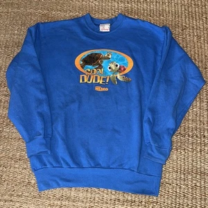 Vintage 2003 Finding Nemo Disney Sweatshirt Crush - Picture 1 of 4