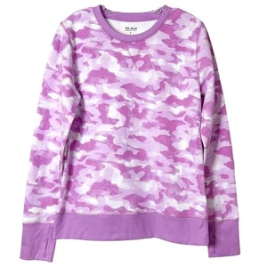 NUEVO Tek Gear Mujer Ultrasuave Polar Pullover Sudadera Camuflada Púrpura Talla Pequeña - Imagen 1 de 10