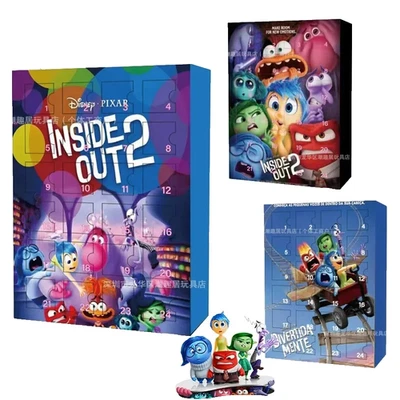 Disney Inside Out 2 Calendario Avvento Natale 24 Pezzi Puzzle Giocattoli Kawaii  Foto 1 de 3