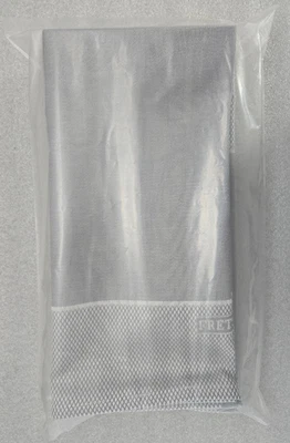 FRETTE 1860 Table Napkin 100% Cotton Set of 6 Napkins 23" x 23" Grey Halftone - Image 1 of 4