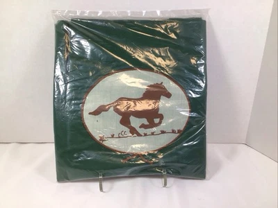 Занавеска для душа лошади западное ранчо беговой Mustang зеленый коричневый 70 Вт x 72 дюйма L США - Изображение 1 из 4
