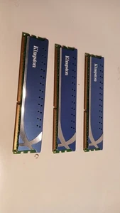 Kingston HyperX Genesis DDR3 1600 12GB Kit (3x4GB) Desktop RAM PC3-12800 CL9 - Bild 1 von 7