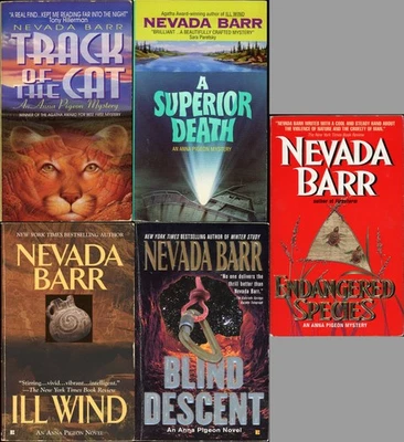 Anna Pigeon Mystery Crime Thriller Lot of 5 Paperback by Nevada Barr Foto 1 de 4