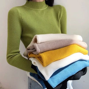 Damen Rollkragenpullover Strickpullover weicher Kaschmirpullover Winter Oberteil 🍂❄️ - Bild 1 von 13