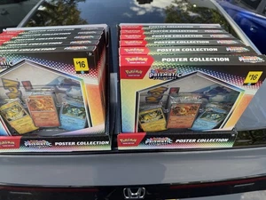 Pokémon TCG Prismatic Evolutions Poster Collection- Lot of 11 - Picture 1 of 3