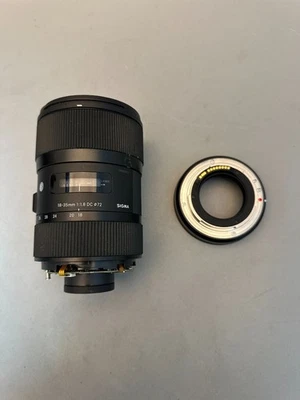 Sigma Art 18-35mm f1.8 DC HSM Auto Focus Lens For Canon EF Mount - Image 1 of 4