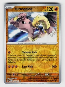 MTG, SV: Scarlet & Violet 151, Hitmonlee, Reverse Holo, No.106/165, Uncommon Figh - Bild 1 von 1