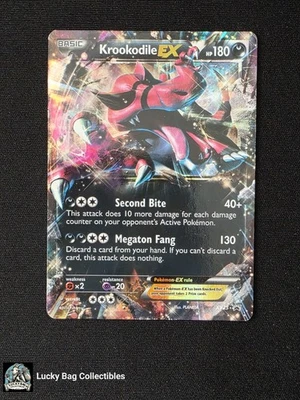Krookodile EX - XY25 XY Promos Pokemon TCG LP B1 - Image 1 of 2