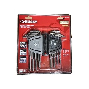 Husky Ball End Hex Set, SAE/MM (26-Piece) - Picture 1 of 11