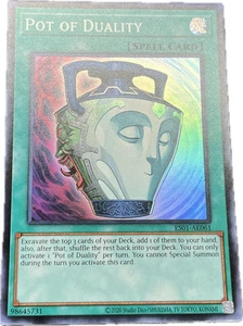 YuGiOh Pot of Duality ES01-AE061 Super Asian English A - Picture 1 of 1