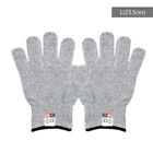 Grade 5 Anti-Cutting Proof Gloves Grey Black Anti Cut Safety Protective Gloves