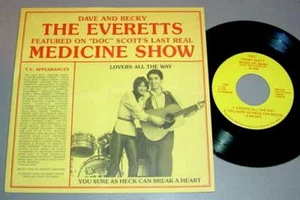 DAVE & BECKY EVERETT MEDICINE SHOW 45 RPM EP & SLEEVE - Katona U-15454 - Bild 1 von 1