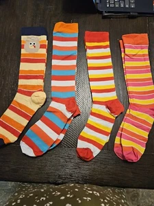 Womens Striped Socks Compression Socks - Picture 1 of 5