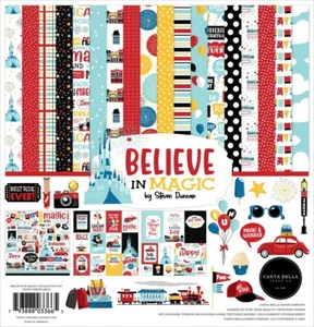 Carta Bella - Believe In Magic - 12x12 Collection Kit Scrapbook Papers+ Stickers - Picture 1 of 5