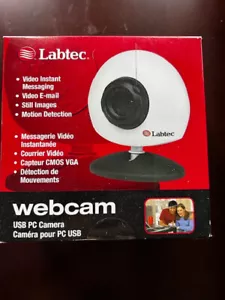 NOWOŚĆ i ZAPIECZĘTOWANA: Labtec USB PC Camera - Vintage Retro Okrągła kamera internetowa - Zdjęcie 1 z 2