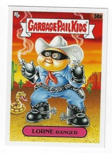 2020 GARBAGE PAIL KIDS 35th ANNIVERSARY LORNE RANGER 58a OS3-1986
