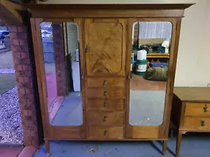 English Maple Wardrobe - Picture 1 of 10