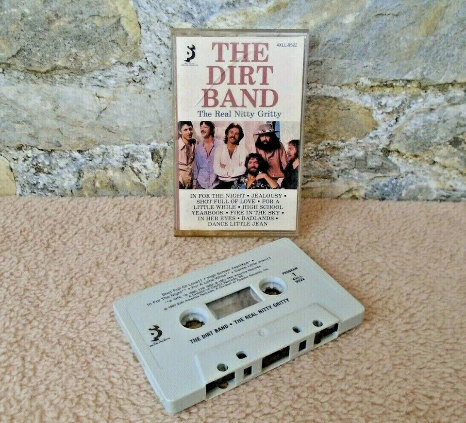 The Dirt Band Vintage Cassette Tape The Real Nitty Gritty 1987 EMI America Foto 1 de 4