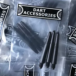 5 juegos de varillas de dardos negras de plástico de nailon fuerte de longitud corta de 35 mm - Imagen 1 de 3
