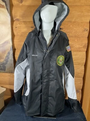 Jaqueta/colete Danbury Mint US ARMY preta e cinza tamanho 2XL - Imagem 1 de 4