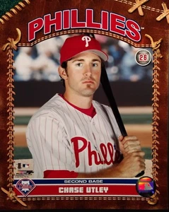CHASE UTLEY 2007 Studio Series 8X10 PHOTO Philadelphia Phillies - Picture 1 of 1