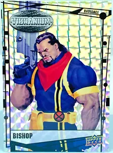 2015 UD Marvel Vibranium Radiance Refractor #45 Bishop Trading Card 16/50 NM/M - Bild 1 von 2