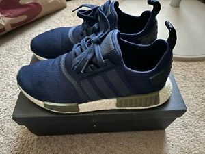 Size 10.5 Men’s - Adidas Finish Line x NMD_R1 Collegiate Navy - Picture 1 of 5