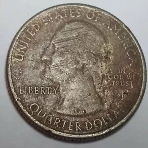 2014 D Great Sand Dunes ATB Improperly Annealed Planchet Error Coin - Picture 1 of 2